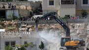 Photos: Zionist Regime Bulldozes Palestinian Home in West Bank, Displacing Two Families