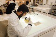 تقرير مصور/ إقامة دورة تدريبية لترميم وحفظ المخطوطات في العتبة العلوية المقدسة 