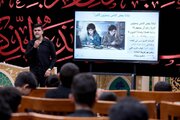 تقرير مصور/ إقامة محاضرة تربوية بعنوان: (إضاعة الوقت بين الإفراط والتفريط) في كربلاء