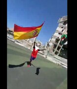 Video / Gazze’nin Yıkıntıları Arasında İspanya Sevinci