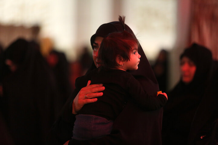 Photos: Hazrat Ruqayya Mourning Ceremony Held at Fatima Masoumeh Holy Shrine