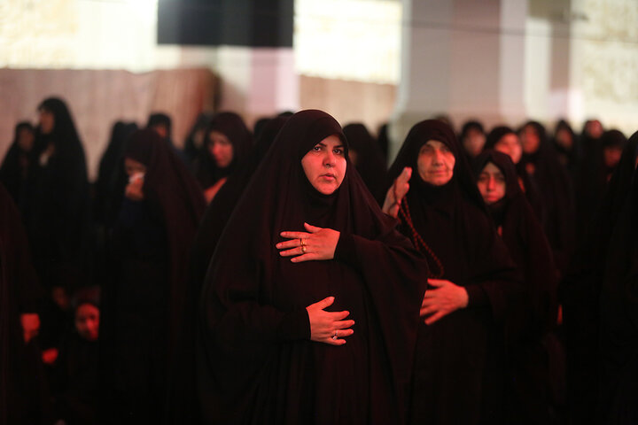 Photos: Hazrat Ruqayya Mourning Ceremony Held at Fatima Masoumeh Holy Shrine