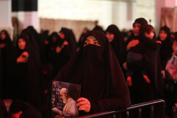 Photos: Hazrat Ruqayya Mourning Ceremony Held at Fatima Masoumeh Holy Shrine