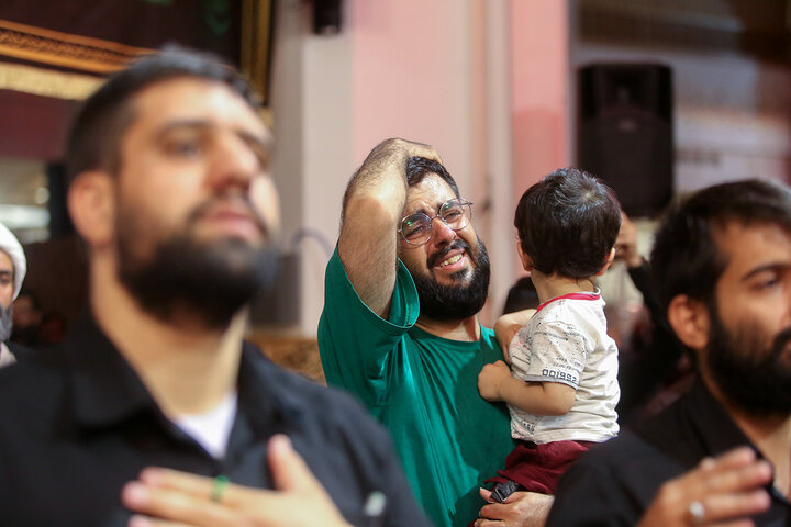 Photos: Hazrat Ruqayya Mourning Ceremony Held at Fatima Masoumeh Holy Shrine