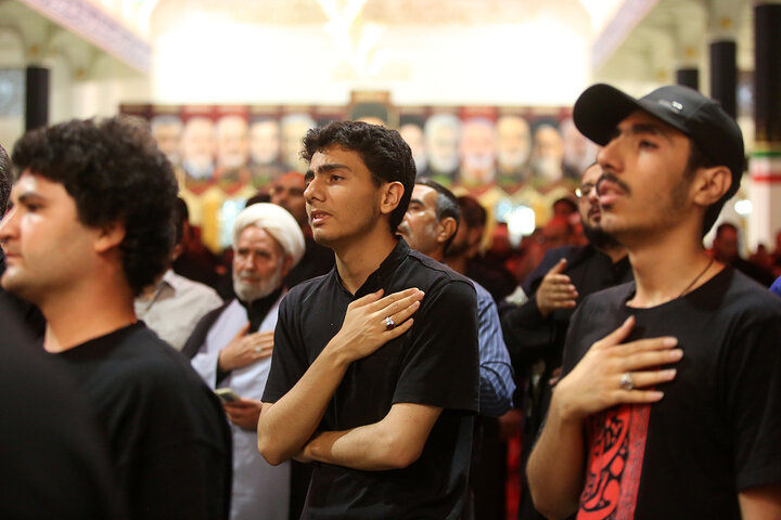 Photos: Hazrat Ruqayya Mourning Ceremony Held at Fatima Masoumeh Holy Shrine