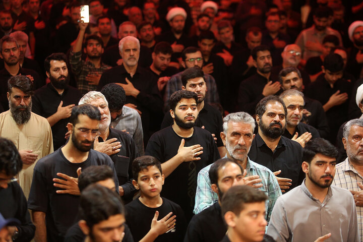 Photos: Hazrat Ruqayya Mourning Ceremony Held at Fatima Masoumeh Holy Shrine
