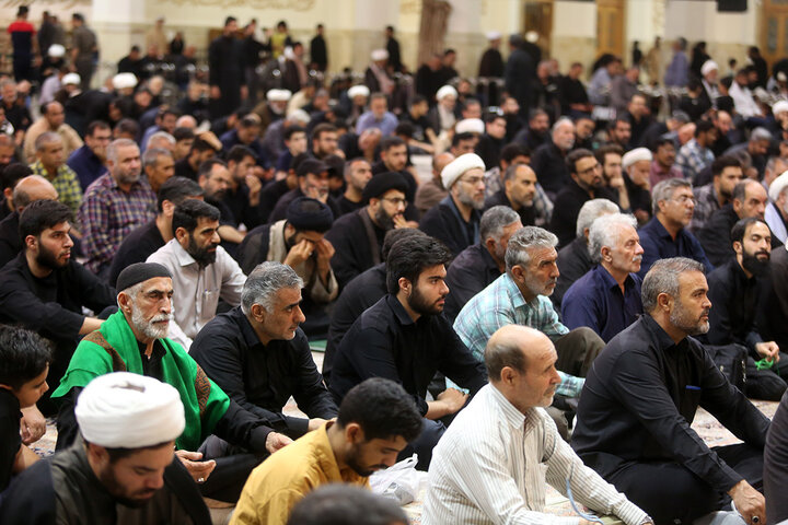 Photos: Hazrat Ruqayya Mourning Ceremony Held at Fatima Masoumeh Holy Shrine