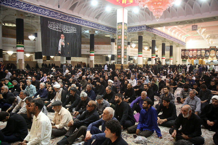Photos: Hazrat Ruqayya Mourning Ceremony Held at Fatima Masoumeh Holy Shrine