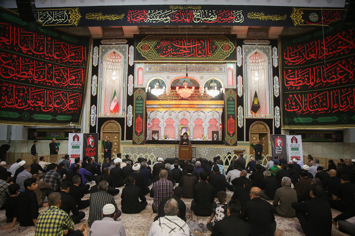 Photos: Hazrat Ruqayya Mourning Ceremony Held at Fatima Masoumeh Holy Shrine