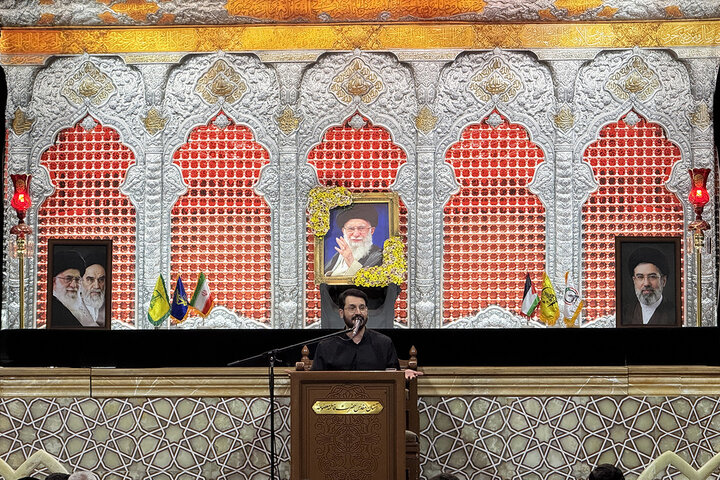 Photos: Hazrat Ruqayya Mourning Ceremony Held at Fatima Masoumeh Holy Shrine