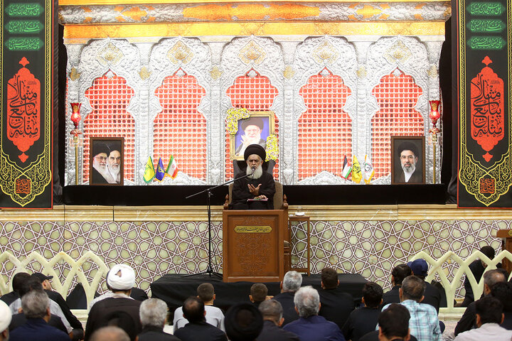 Photos: Hazrat Ruqayya Mourning Ceremony Held at Fatima Masoumeh Holy Shrine