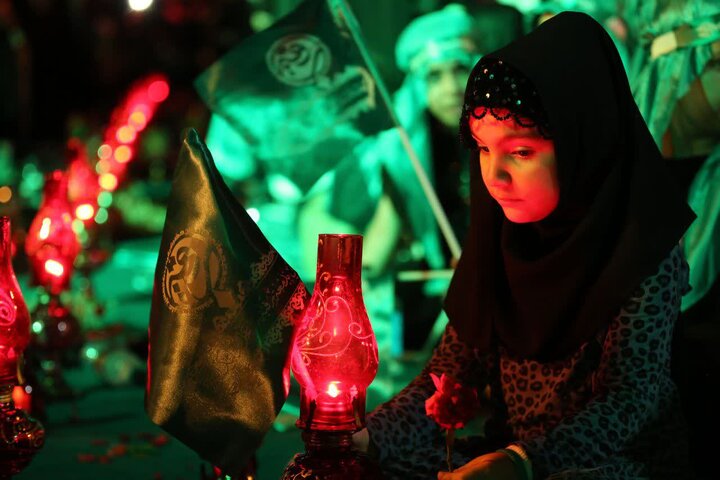 گزارش تصویری/ بزرگترین سفره حضرت رقیه(س) در میدان امام حسین(ع)