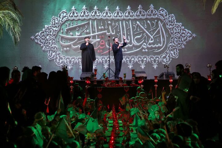 گزارش تصویری/ بزرگترین سفره حضرت رقیه(س) در میدان امام حسین(ع)
