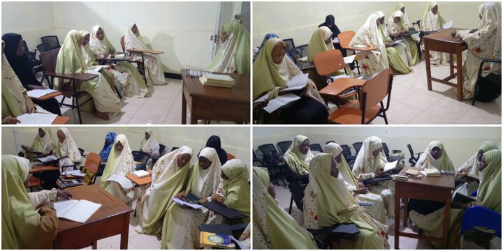 Qur’an Tukufu Mbele ya Kila Jambo: Wanafunzi wa Hawzah ya Hazrat Zainab (s.a) Huanza Siku Yao kwa Nuru ya Qur'an na Dua +Picha