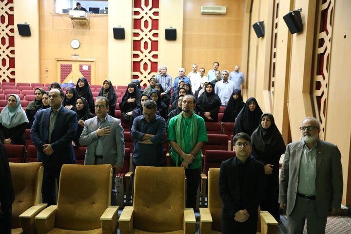 گزارش تصویری/ آیین بزرگداشت امام مجاهد شهید در کانون پرورش فکری کودکان و نوجوانان
