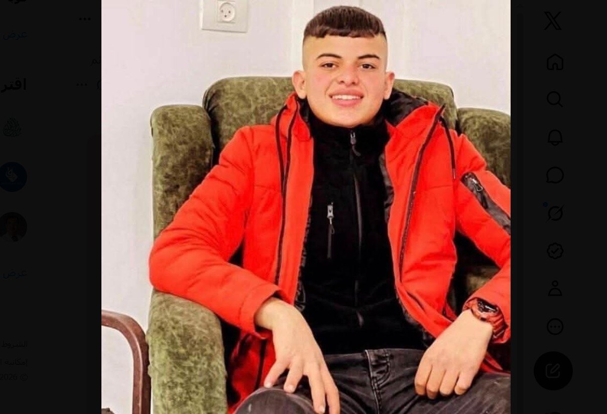 Palestinian teen from West Bank dies of bullet injuries sustained in 2023
