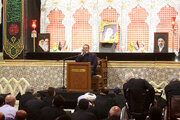 Photos: Imam Hasan mourning ceremony held at Hazrat Masoumeh holy shrine in Qom