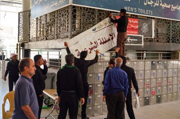 تقرير مصور/ العتبة العلوية المقدسة تواصل في خدماتها الدينية والإرشادية أثناء زيارة الأربعين