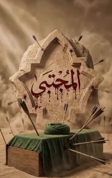 وییدو | تصویرسازی هوش مصنوعی از تیرباران تابوت امام حسن مجتبی(ع)