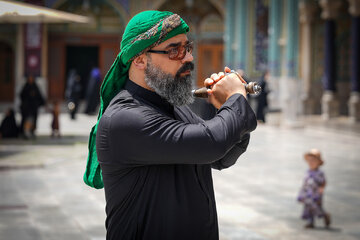 عزاداری هیئات‌ مذهبی به مناسبت شهادت امام مجتبی(ع)
