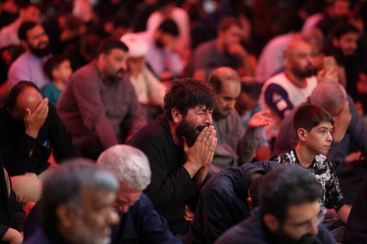 Photos: Imam Hasan mourning ceremony held at Hazrat Masoumeh holy shrine in Qom