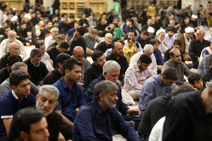 Photos: Imam Hasan mourning ceremony held at Hazrat Masoumeh holy shrine in Qom