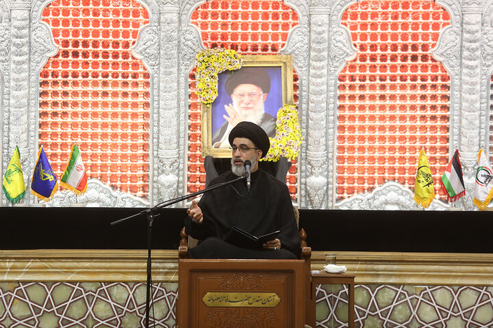Photos: Imam Hasan mourning ceremony held at Hazrat Masoumeh holy shrine in Qom