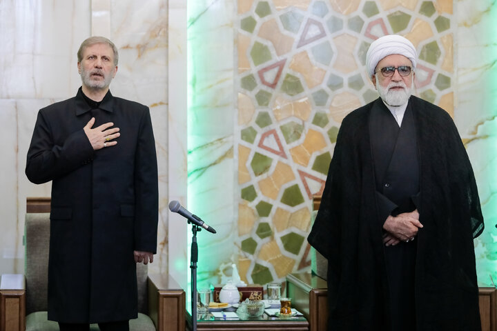 Photos: Commander-in-Chief of Iran Army Meets Custodian of Astan Quds Razavi
