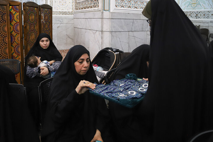 Photos: Mourning Ceremony by Arabic-Speaking Women at Imam Reza Holy Shrine