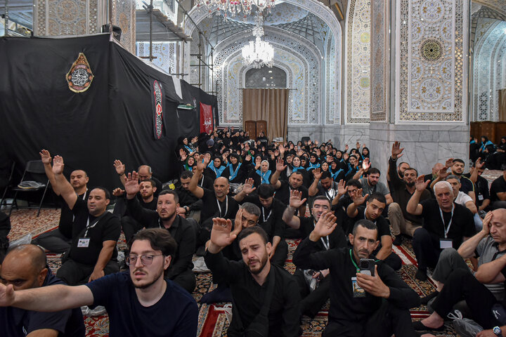 Photos: Azerbaijani Pilgrims visits Imam Reza Shrine
