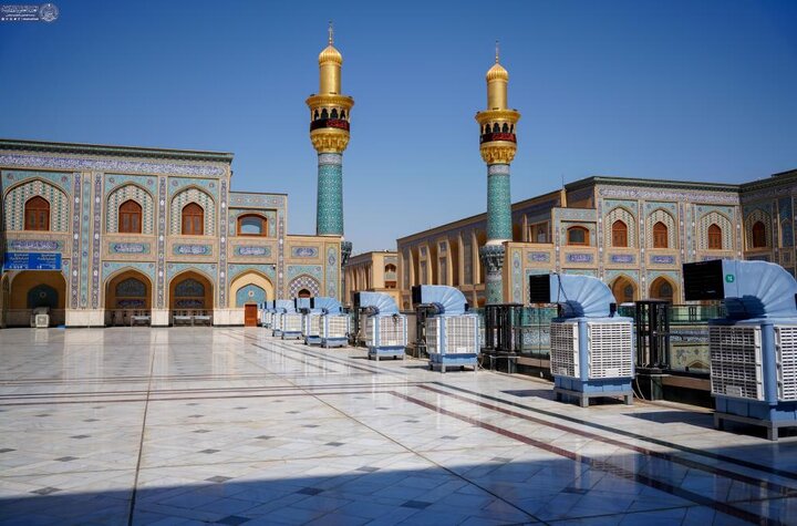 تقرير مصور/ العتبة العلوية المقدسة تُكمل استعداداته لاستقبال زائري الأربعين بخطة خدمية متكاملة