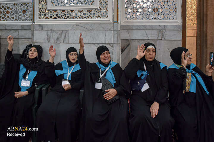 زیارت حرم مطهر امام رضا(ع) توسط زائران جمهوری آذربایجان