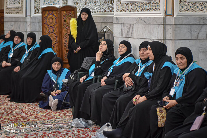 زیارت حرم مطهر امام رضا(ع) توسط زائران جمهوری آذربایجان