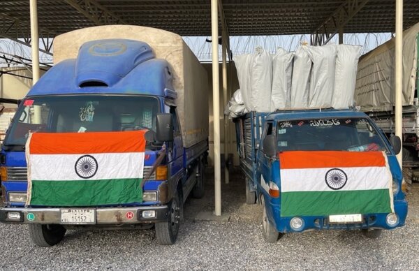 India Delivers Flood Relief Assistance to Afghanistan