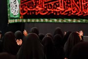 تقرير مصور/ إقامة مجلس عزاء نسوي في العتبة العباسية المقدسة في ذكرى شهادة الإمام الحسن (ع)