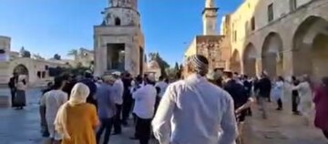 Video| Pagsalakay ng Mahigit 2,300 Zionist Settlers sa Al-Aqsa Mosque