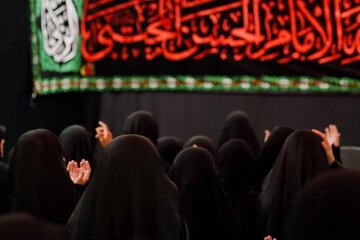 تقرير مصور/ إقامة مجلس عزاء نسوي في العتبة العباسية المقدسة في ذكرى شهادة الإمام الحسن (ع)
