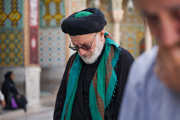 Şîn û matema heyetên olî bi bûyera şehadbûna Îmam Mûçteba (Îmam Hesen) (silav li ser wîbin).