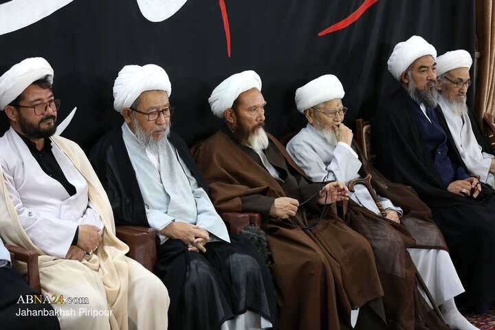 مراسم بزرگداشت رهبر شهید انقلاب و چهلمین روز ارتحال آیت‌الله فیاض