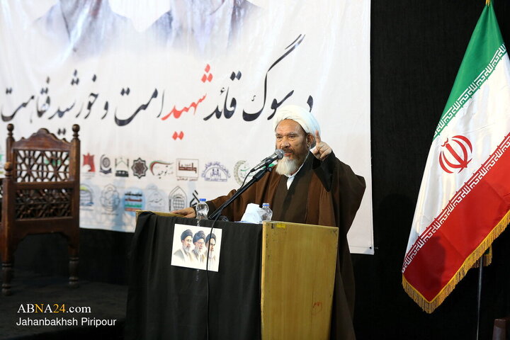 مراسم بزرگداشت رهبر شهید انقلاب و چهلمین روز ارتحال آیت‌الله فیاض