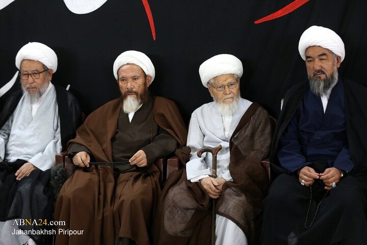 مراسم بزرگداشت رهبر شهید انقلاب و چهلمین روز ارتحال آیت‌الله فیاض