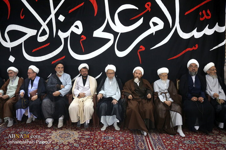 مراسم بزرگداشت رهبر شهید انقلاب و چهلمین روز ارتحال آیت‌الله فیاض
