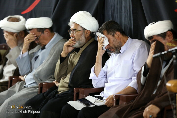 مراسم بزرگداشت رهبر شهید انقلاب و چهلمین روز ارتحال آیت‌الله فیاض