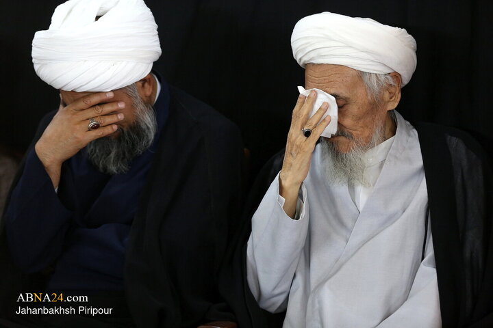 مراسم بزرگداشت رهبر شهید انقلاب و چهلمین روز ارتحال آیت‌الله فیاض