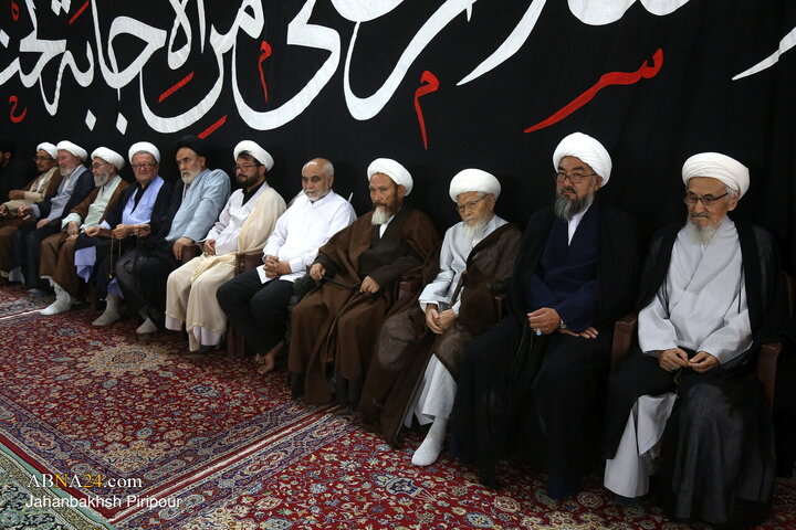 مراسم بزرگداشت رهبر شهید انقلاب و چهلمین روز ارتحال آیت‌الله فیاض