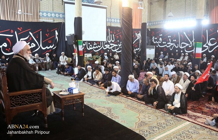 مراسم بزرگداشت رهبر شهید انقلاب و چهلمین روز ارتحال آیت‌الله فیاض