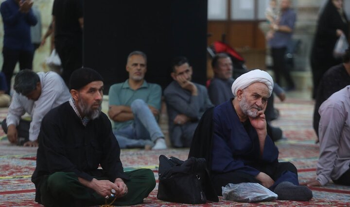 گزارش تصویری/ مراسم عزاداری دهه اول صفر در حرم حضرت عبدالعظیم(ع)
