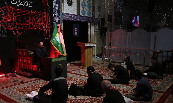 گزارش تصویری/ مراسم عزاداری دهه اول صفر در حرم حضرت عبدالعظیم(ع)