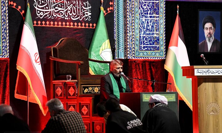 گزارش تصویری/ مراسم عزاداری دهه اول صفر در حرم حضرت عبدالعظیم(ع)