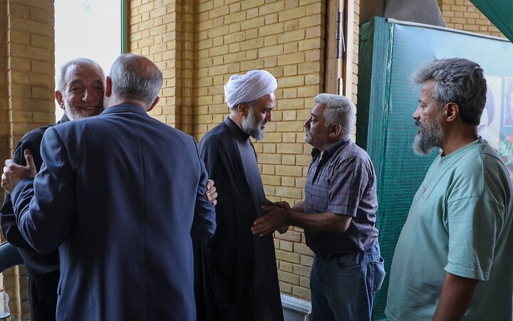 گزارش تصویری/ مراسم چهلمین روز درگذشت امام جماعت مسجد ابوذر